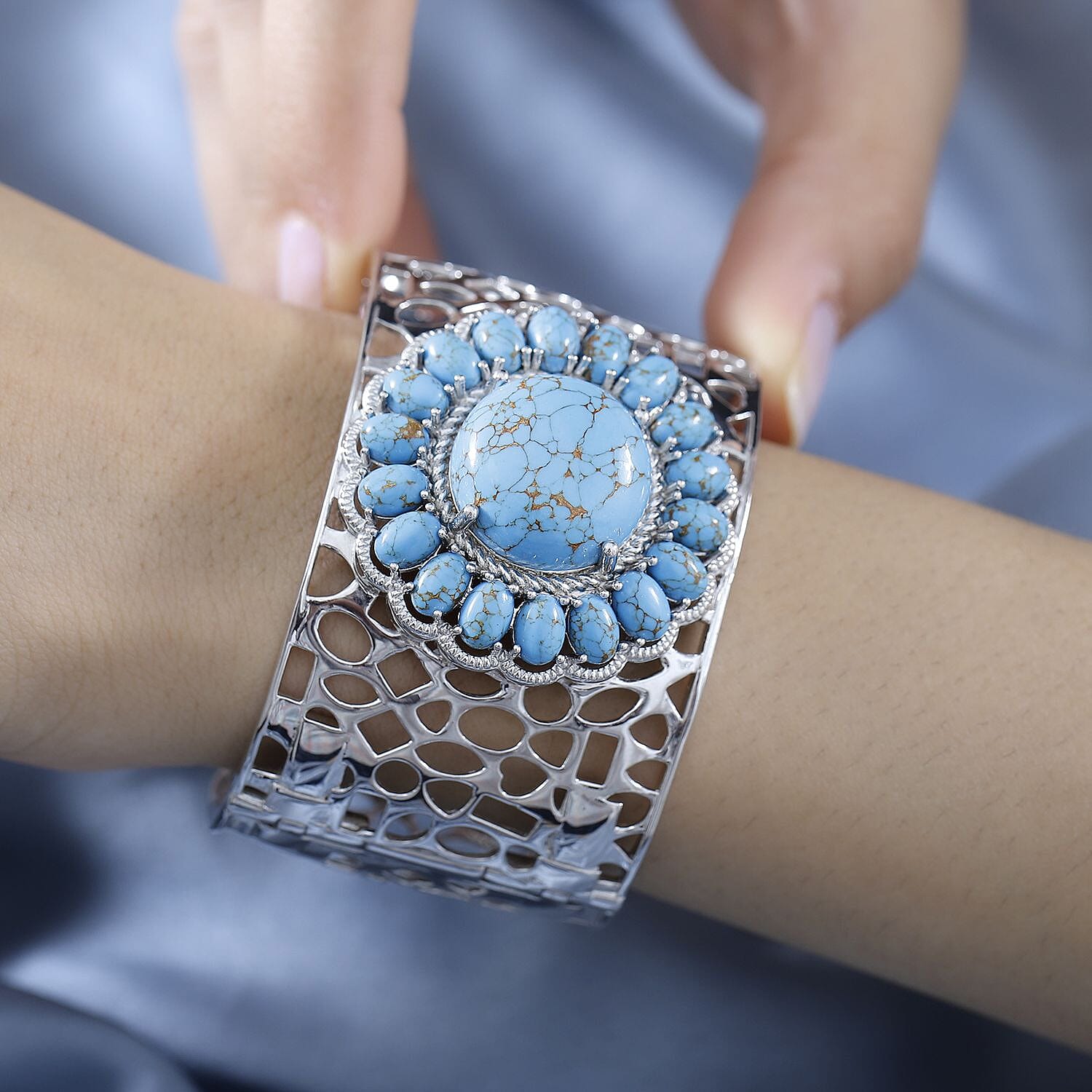 Mojave Blue Turquoise / 6.5 Inches