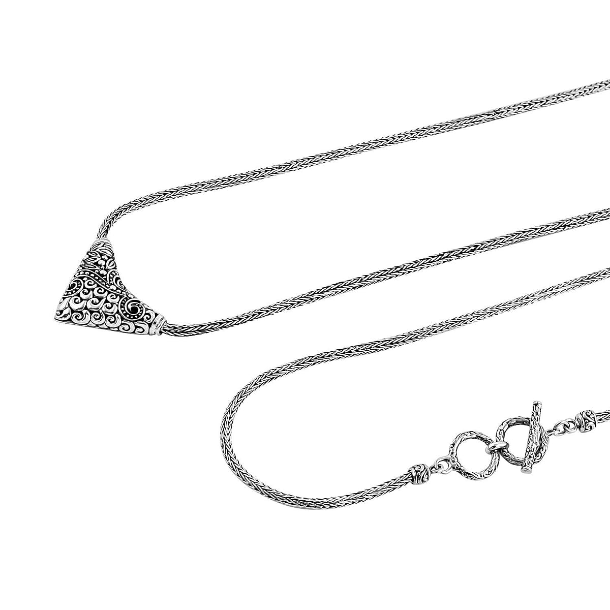 Bali Legacy Necklace in Sterling Silver 22-23 Inches 24.90 Grams image number 4