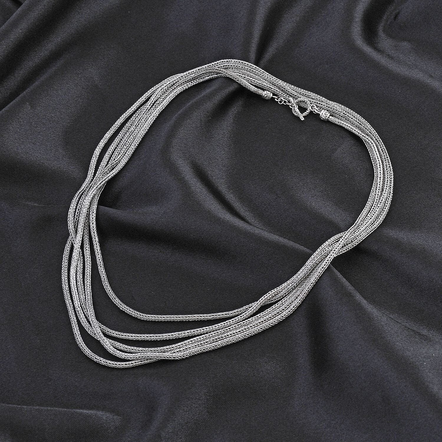 Bali Legacy Tulang Naga Necklace in Sterling Silver 87.40 Grams 100 Inches