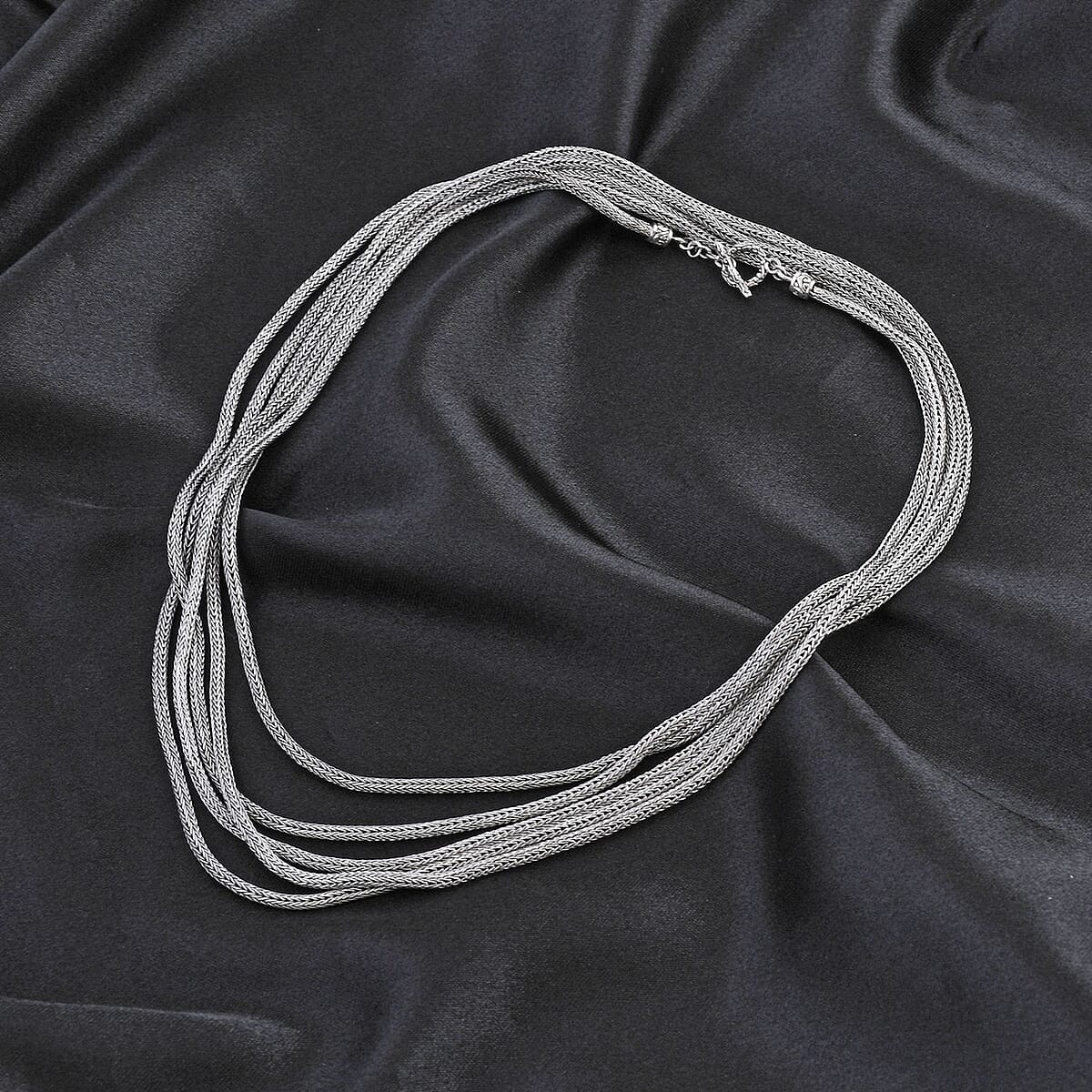 Doorbuster Bali Legacy Sterling Silver Tulang Naga Necklace (100 Inches) (87.35 g) image number 1