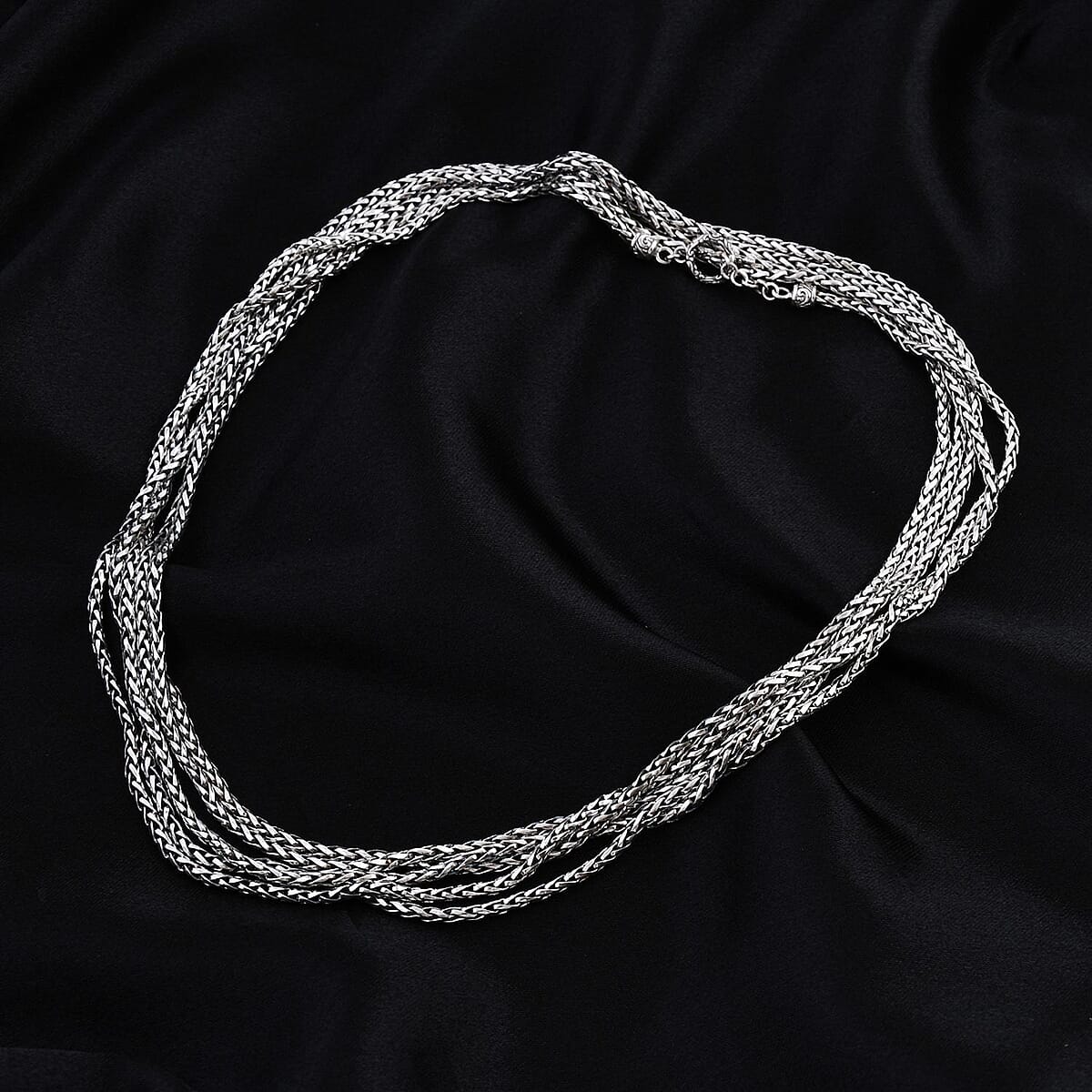 Bali Legacy Sterling Silver Padian Necklace 100 Inches 87.40 Grams image number 1