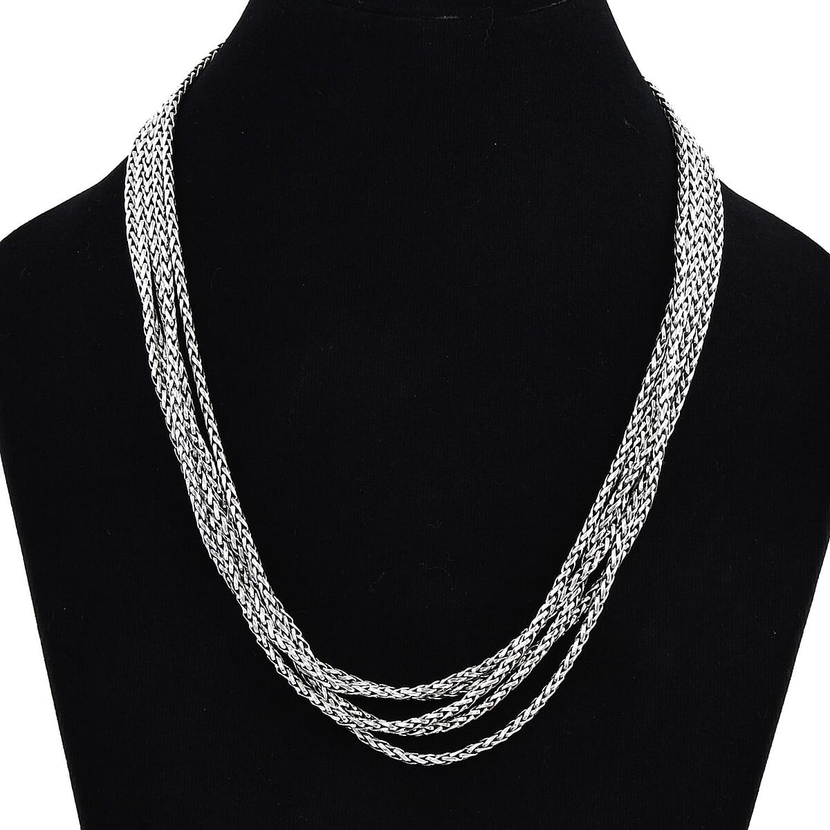 Bali Legacy Sterling Silver Padian Necklace 100 Inches 87.40 Grams image number 2