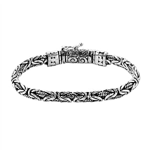 Bali Legacy Sterling Silver Borobudur Bracelet (7.25 In) 37.80 Grams