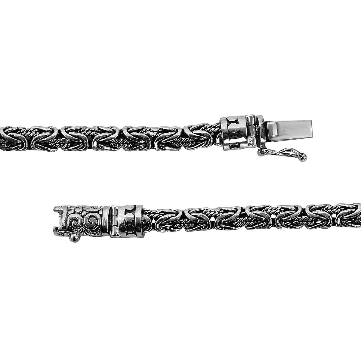 Bali Legacy Sterling Silver Borobudur Bracelet (7.25 In) 37.80 Grams image number 3