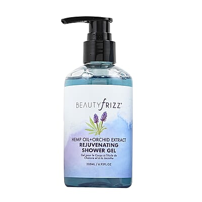 Hemp Oil + Orchid Extract Body Pamper Set (Shower Gel, Lotion, & Luffa)