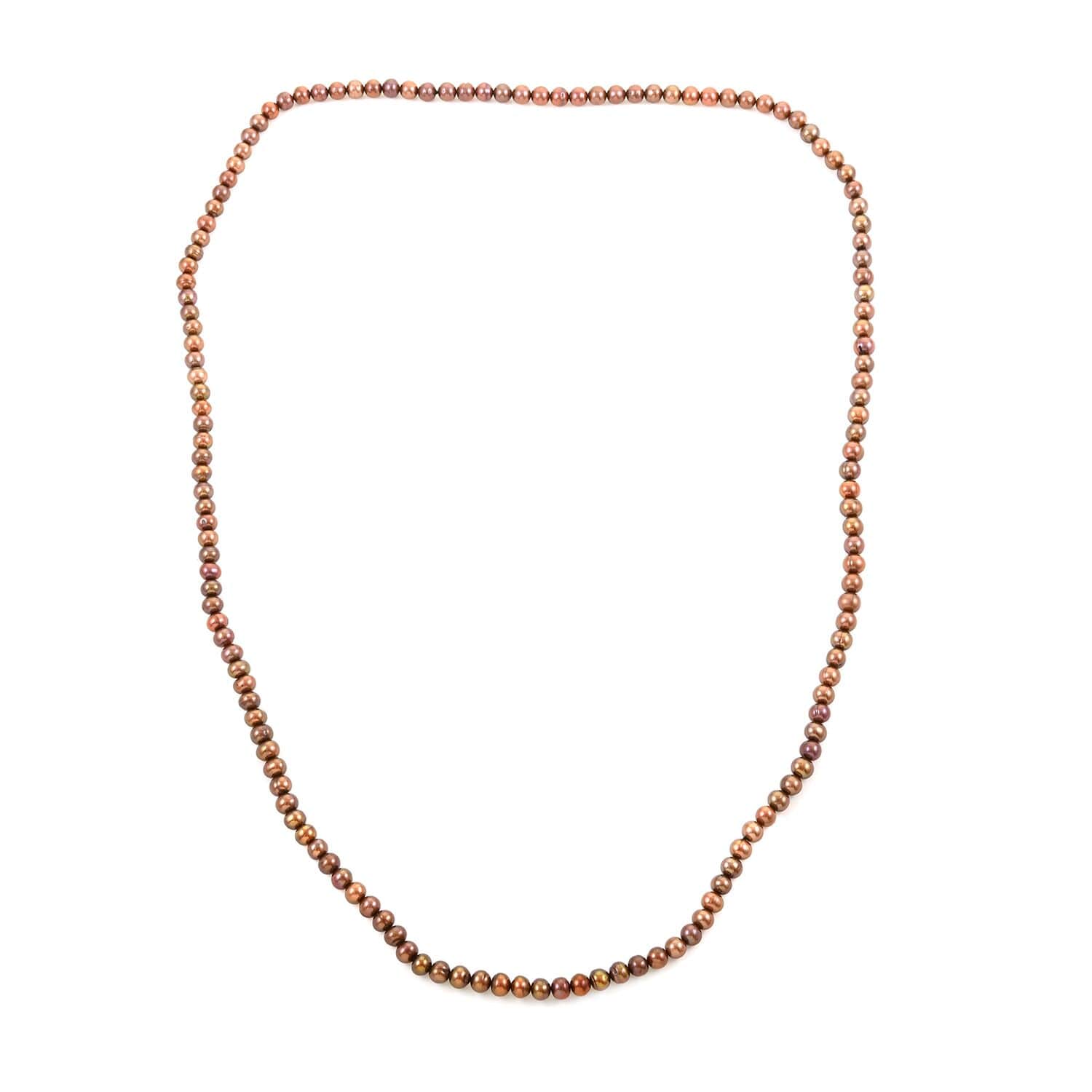 Buy Freshwater Cultured Pearl Beaded Necklace 36 Inches at ShopLC.