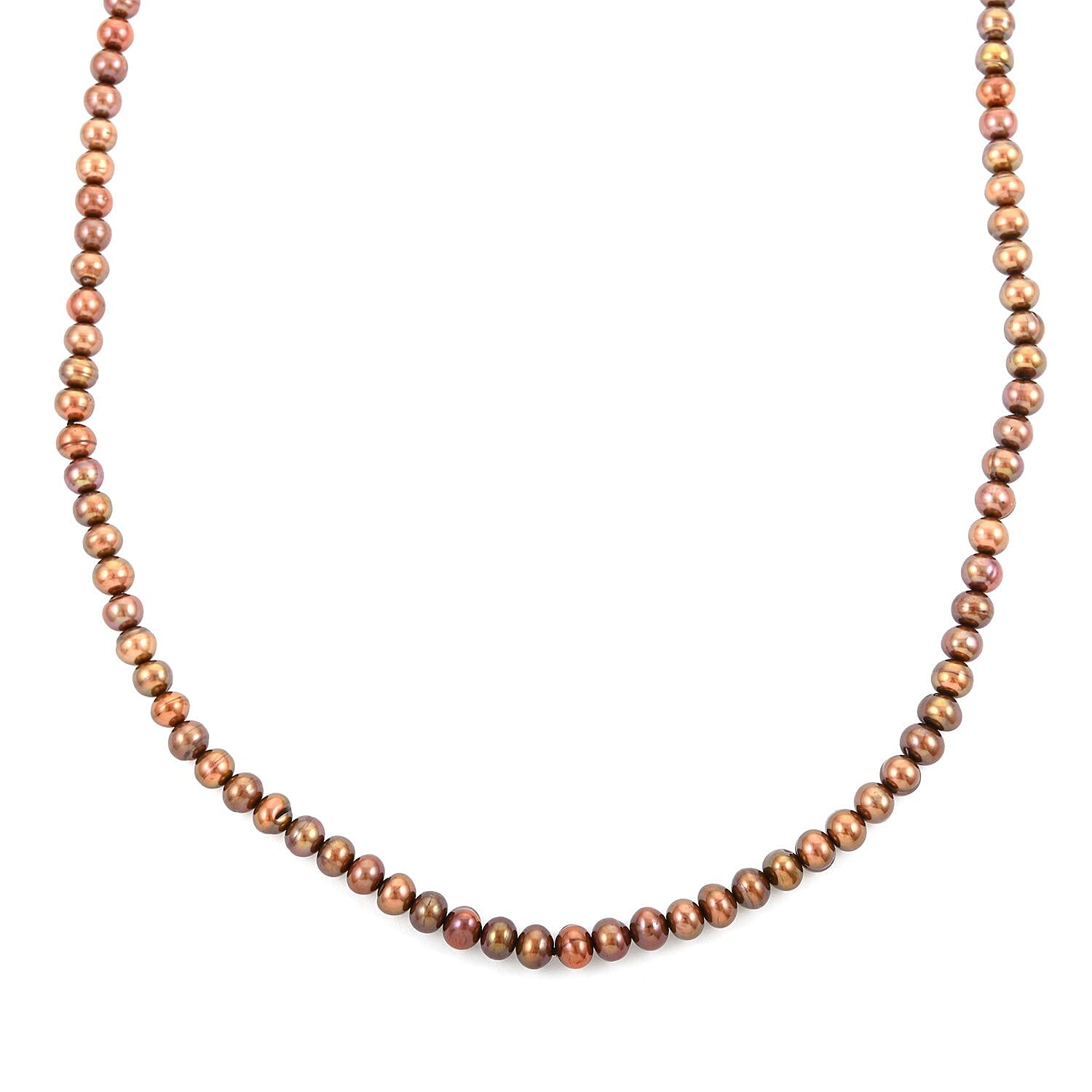 Freshwater Cultured Pearl Beaded Necklace 36 Inches
