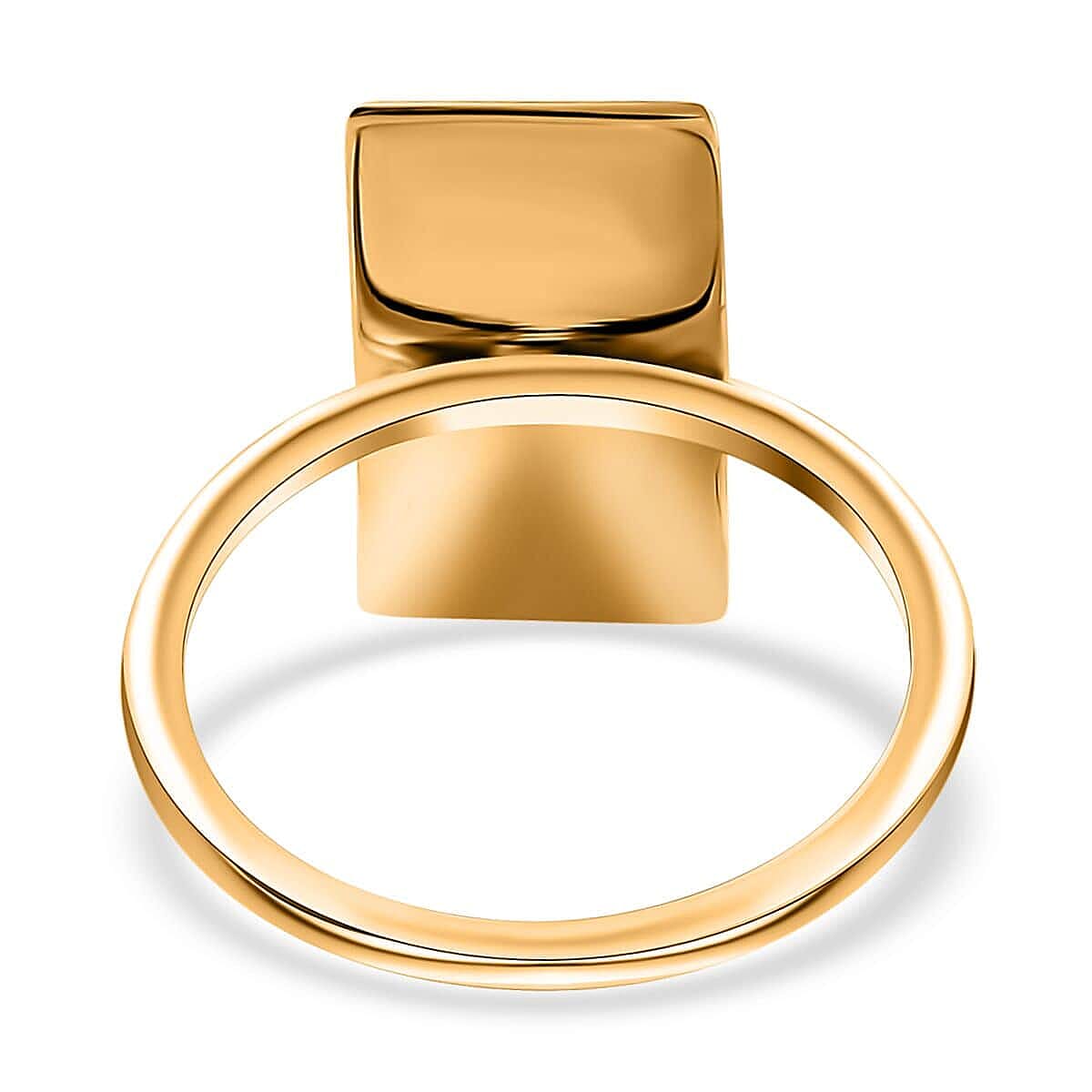 Iliana 18K Yellow Gold Bar Ring (Size 10.0) 2.50 Grams