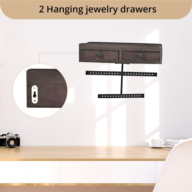Jewelry Drawers -Dark Brown