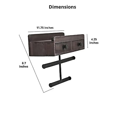 Jewelry Drawers -Dark Brown