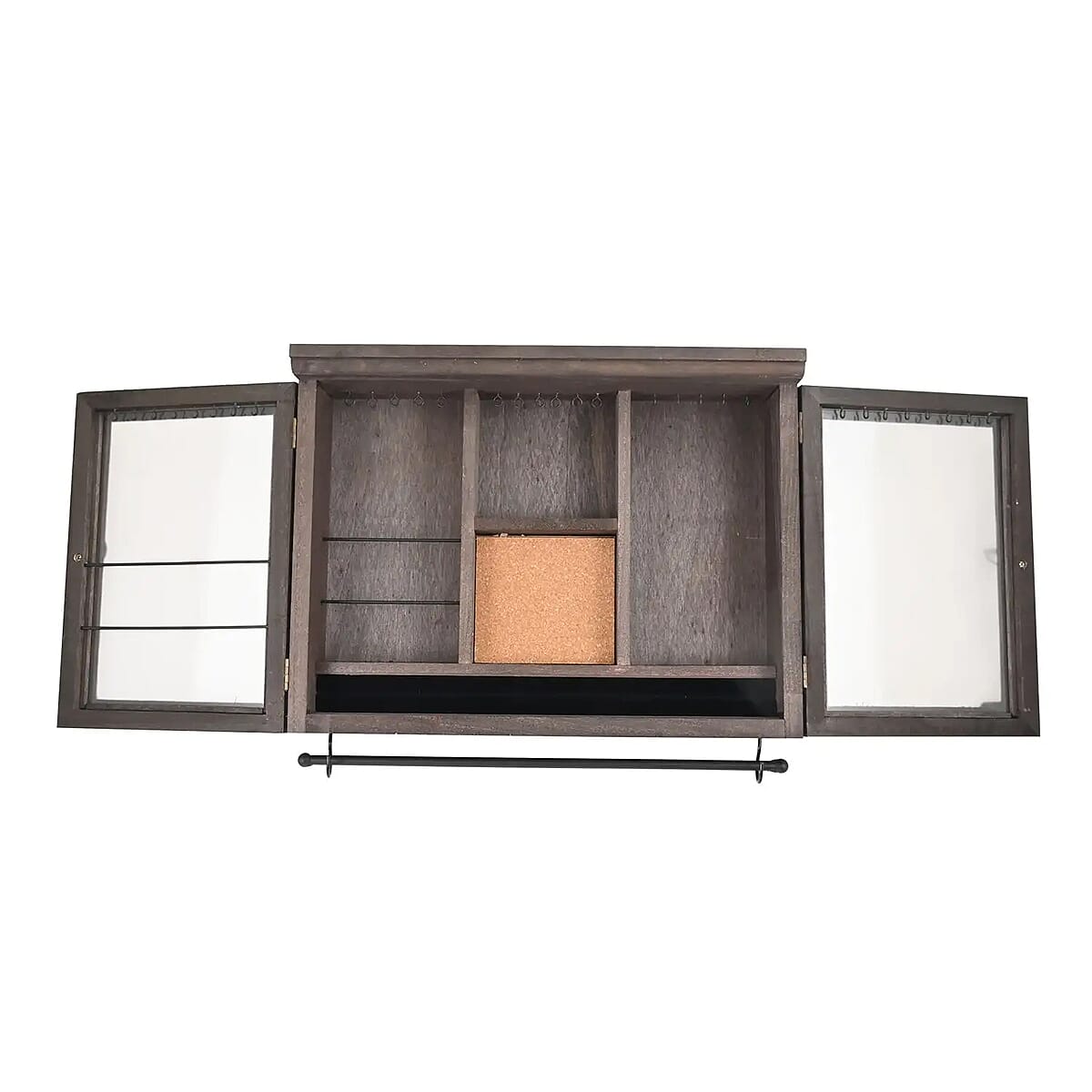 Cabinet Jewelry Organizer -Dark Brown image number 6