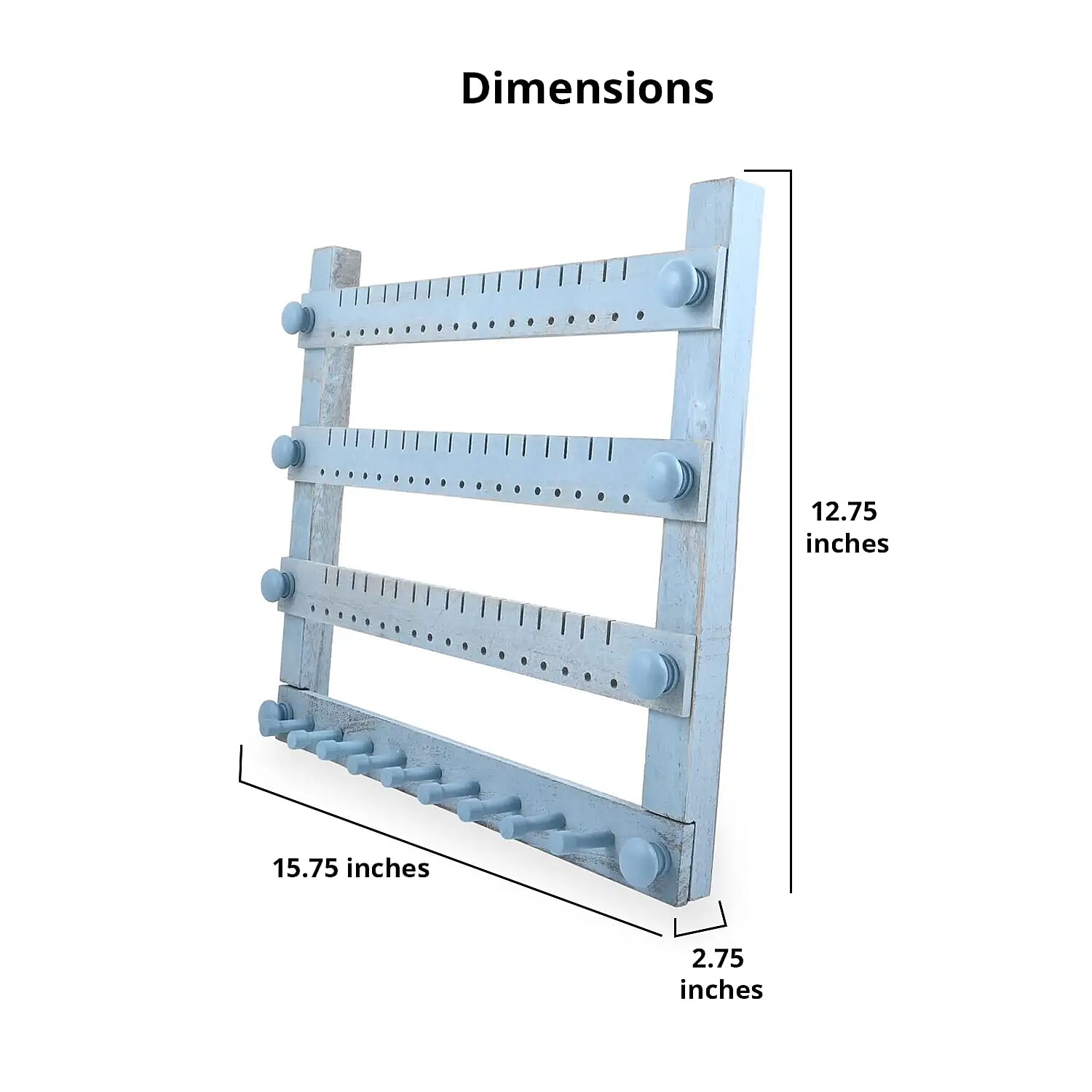 Earrings Organizer - Blue