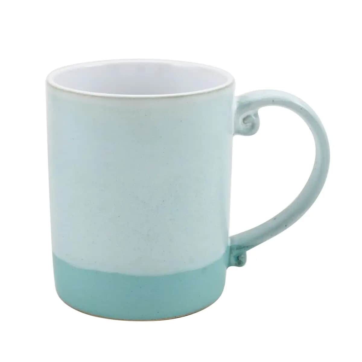 6pcs Ceramic Mug -Red, Blue Beige image number 4