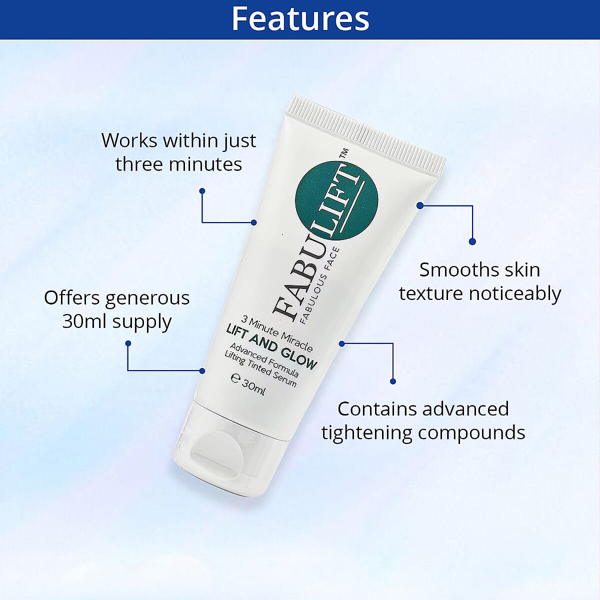 Fabulift Face 3 Minute Miracle 30 ml  image number 3