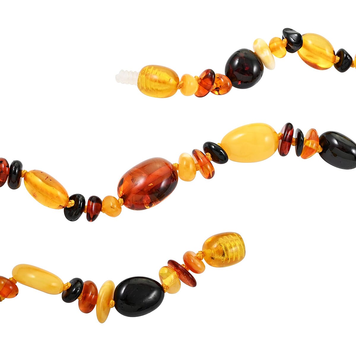 Baltic Amber Beaded Necklace (18 Inches) image number 3