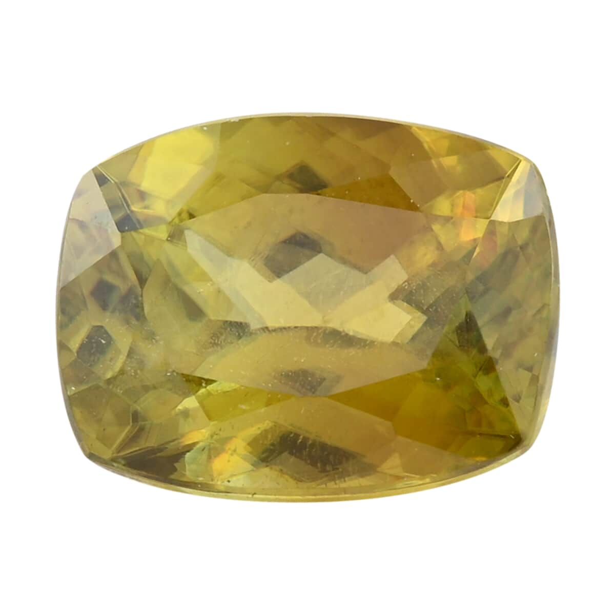 AAA Sava Sphene (Cush 8x6 mm) 1.50 ctw Loose gemstone image number 0