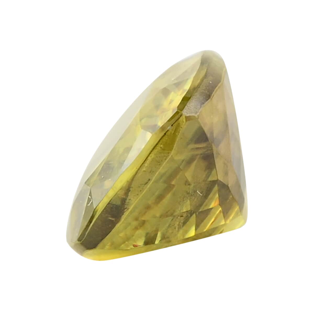 AAA Sava Sphene (Cush 8x6 mm) 1.50 ctw Loose gemstone image number 1