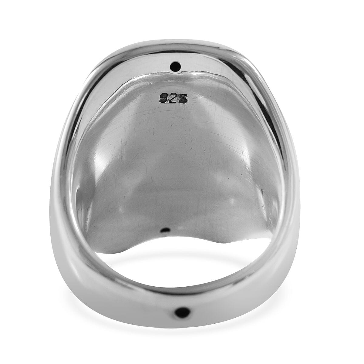 Sterling Silver Filigree Elongated Ring (Size 7.0) 5.40 Grams image number 3