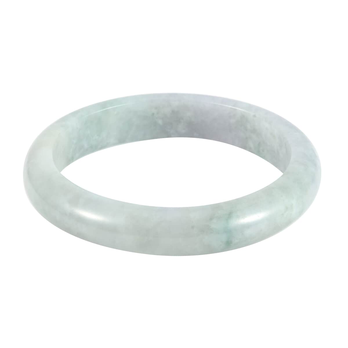 Natural Jade Bangle Bracelet (6.75 in) 270.00 ctw image number 0