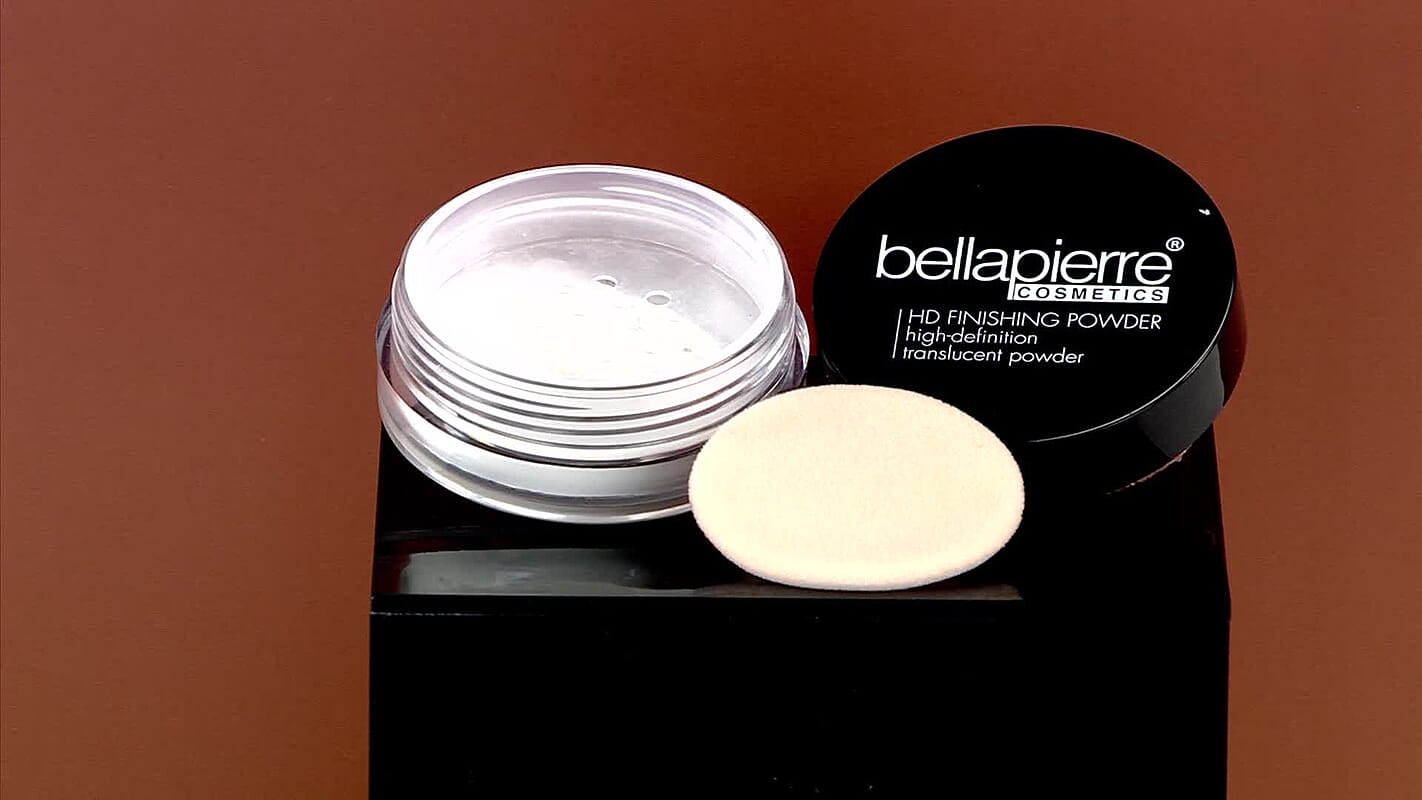 Bellapierre Cosmetics HD Finishing Powder Tramslucent, Matte Finish Translucent Long Lasting Setting Powder For All Skin Types (1.4 oz) (Ships in 8-10 Business Days)