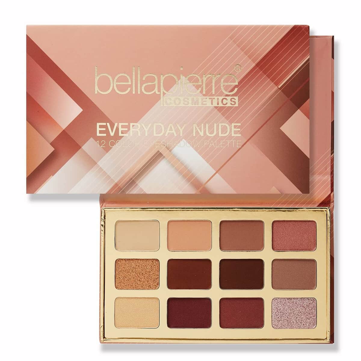 Bellapierre Cosmetics Everyday Nude 12 Color Eyeshadow Palette (0.88oz) image number 0