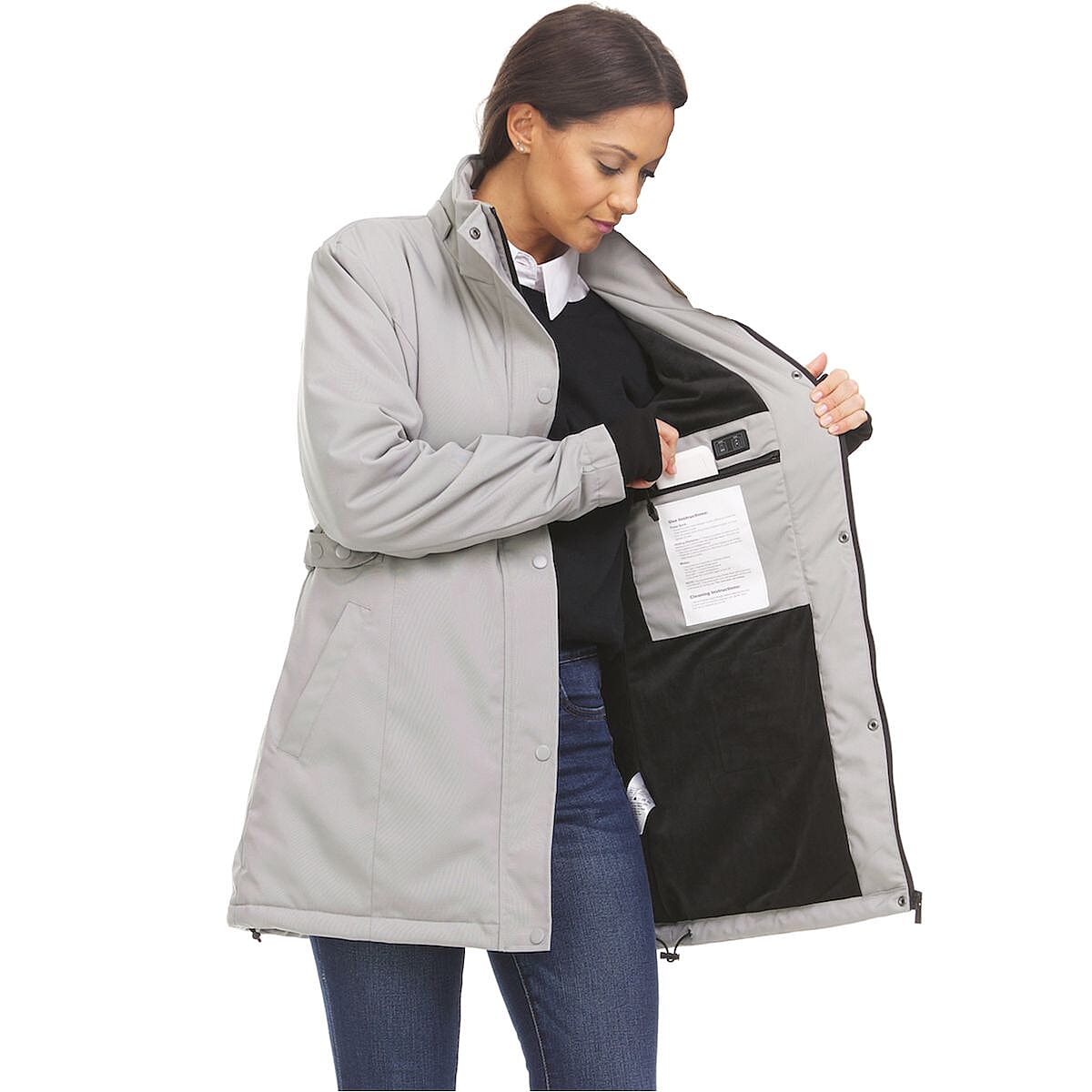 Buy Helios Heated Coat -Gray (L) at