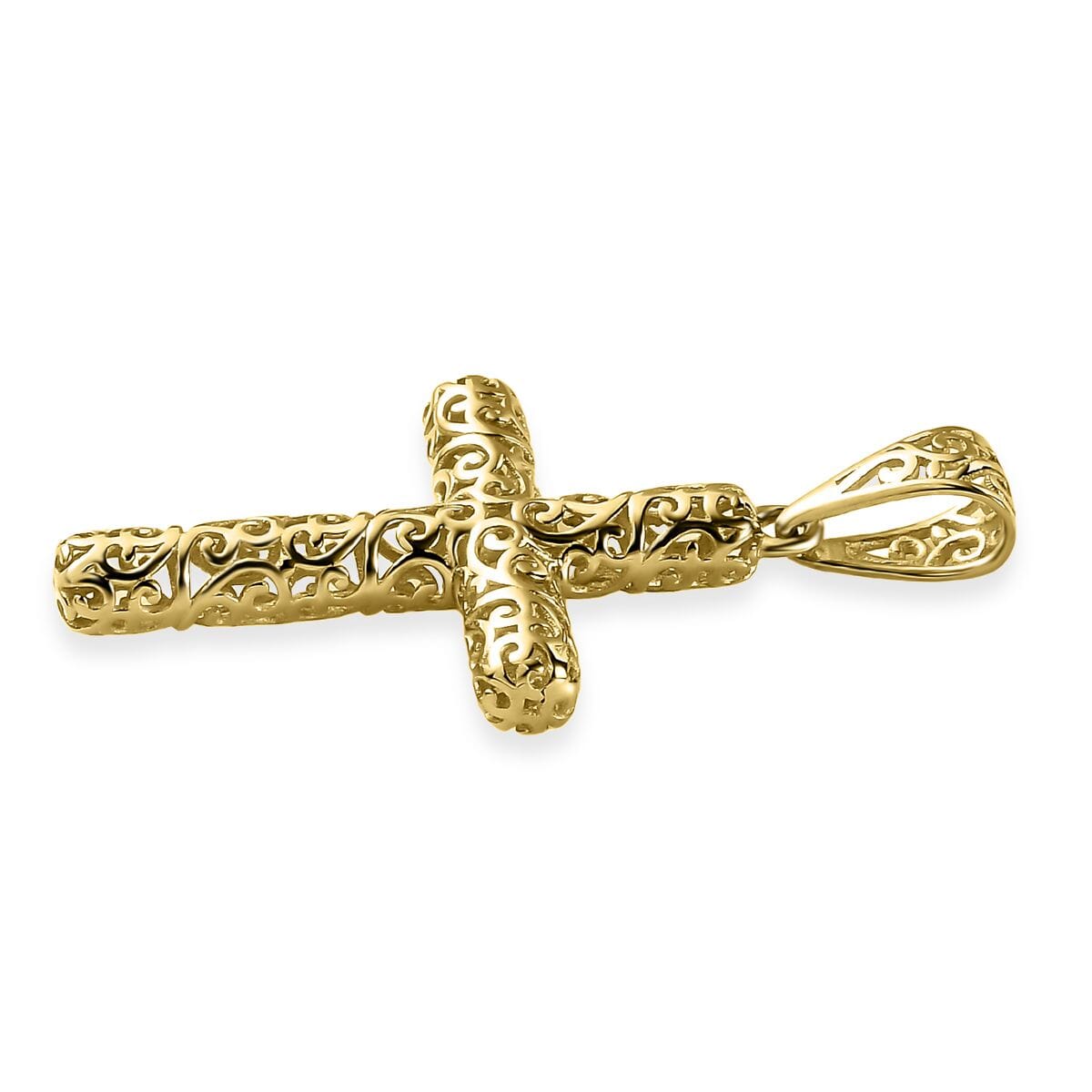 10K Yellow Gold Cross Pendant