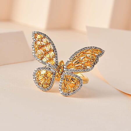 Citrine / Yellow Gold / 10 - Product card gallery slide 2 (10177247445305)
