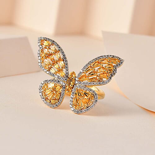 Citrine / Yellow Gold / 10 - Product card gallery slide 2 (10177247445305)