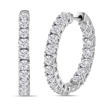 Platinum Overlay / Moissanite / 925 Silver - Product card gallery slide 1 (10177248198969)