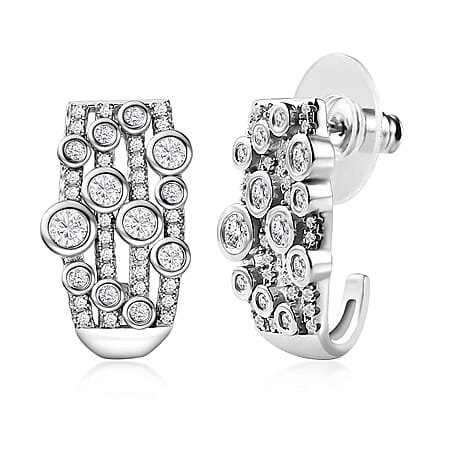 Moissanite / 925 Silver / Platinum Overlay - Product card gallery slide 1 (10177248002361)