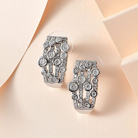 Moissanite / 925 Silver / Platinum Overlay - Product card gallery slide 2 (10177248002361)
