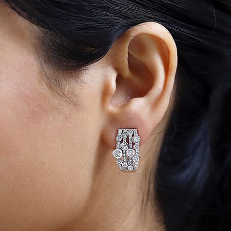 Moissanite / 925 Silver / Platinum Overlay - Product card gallery slide 3 (10177248002361)