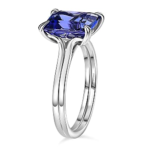 Rhapsody AAAA Tanzanite and E-F VS2 Diamond 5.00 ctw Solitaire Ring in 950 Platinum (Size 9.0) 5.85 Grams