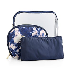 Scunci 3pc Cosmetic Case Set