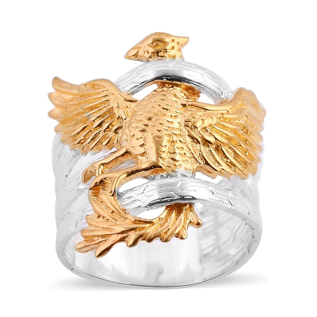 Phoneix Rig Buy Bali Legacy Vermeil Yellow Gold Over and Sterling Silver Phoenix ...
