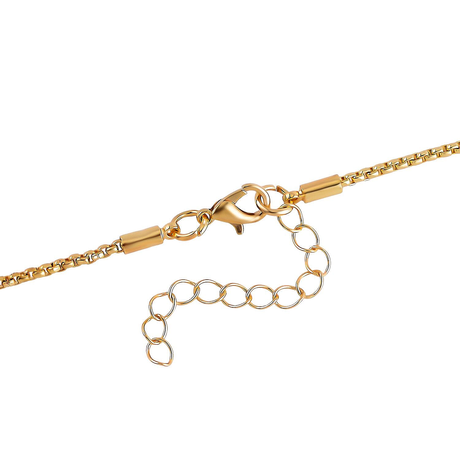 Multi Color Austrian Crystal Necklace in Goldtone 24 Inches