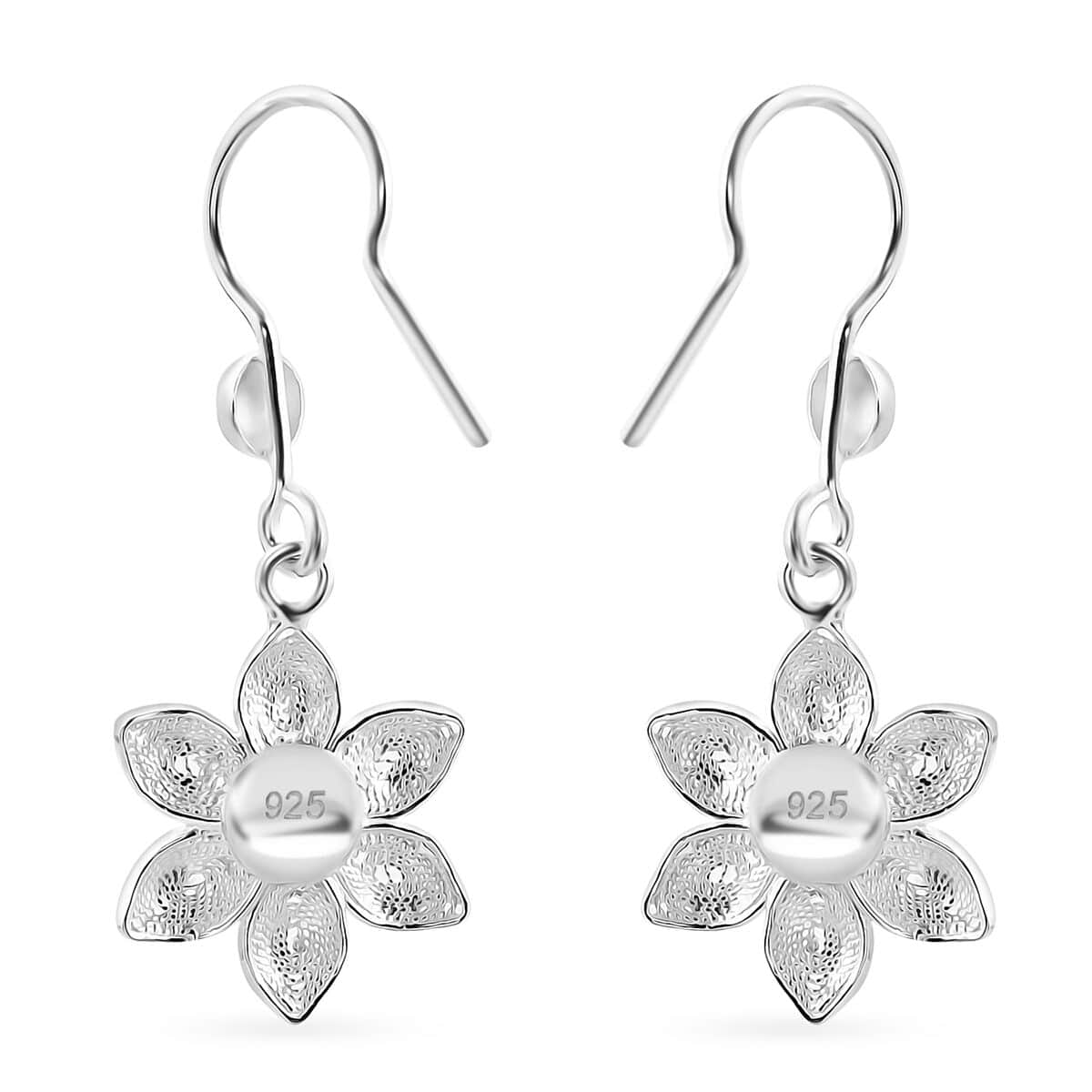 Artistry Tarakashi Collection Sterling Silver Flower Earrings 3 Grams image number 3