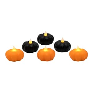 Halloween-Battery Operated Lighted Pumpkins – Set of 6