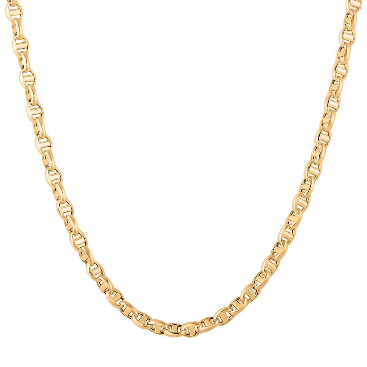 Buy 14K Yellow Gold 4.15mm Filk Chain Necklace 24 Inches 9 Grams at ShopLC.