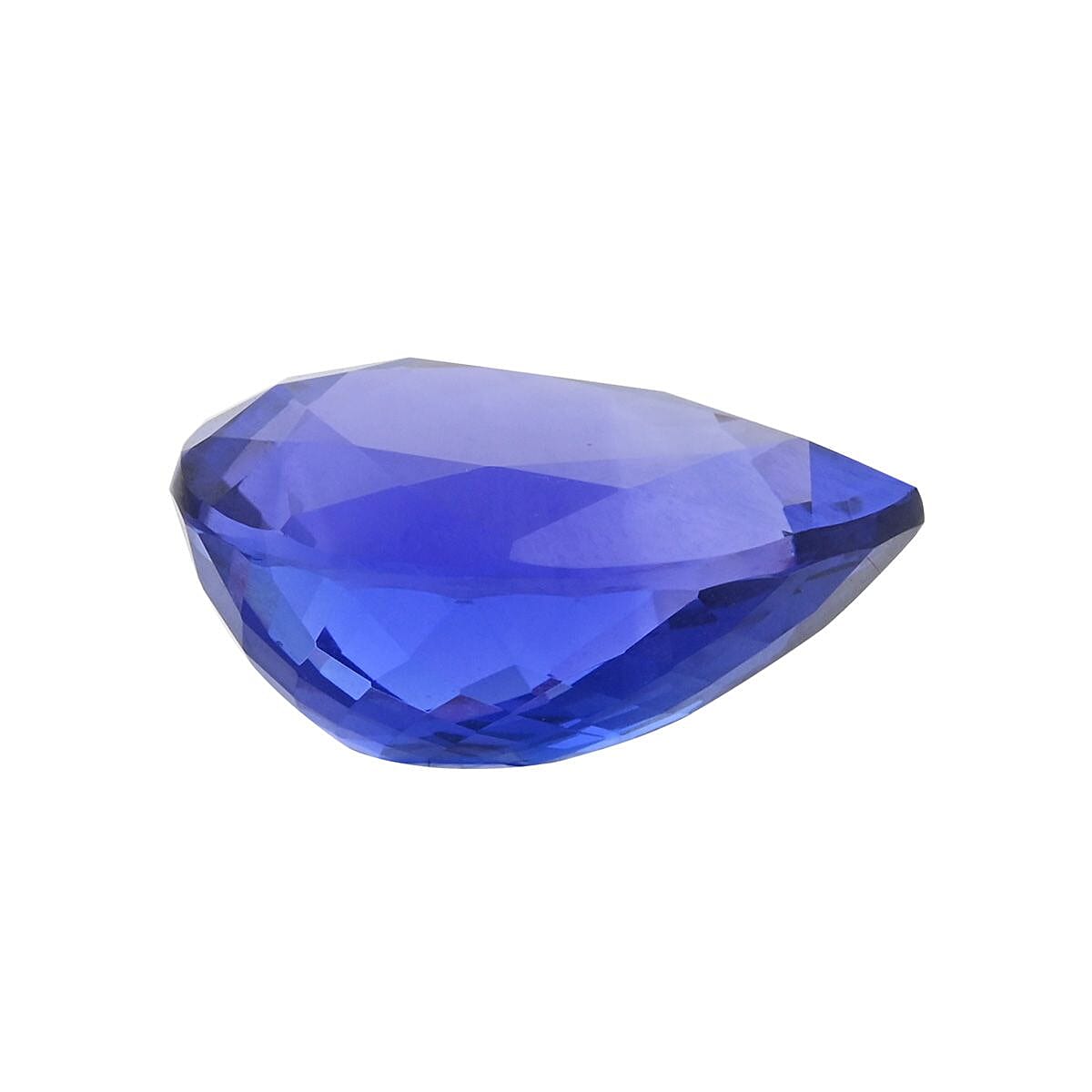 Certified & Appraised AAAA Tanzanite (Pear Free Size) 17.00 ctw image number 2