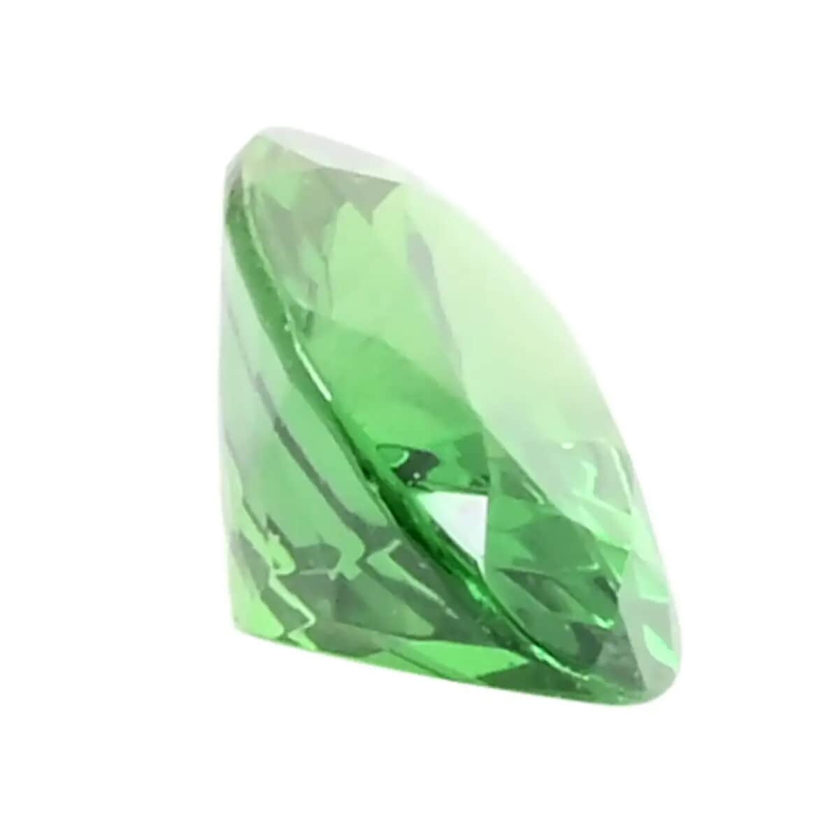 AAAA Tsavorite Garnet Set of 2 (Ovl 6.5x4.5 mm) 1.20 ctw Loose gemstone image number 2