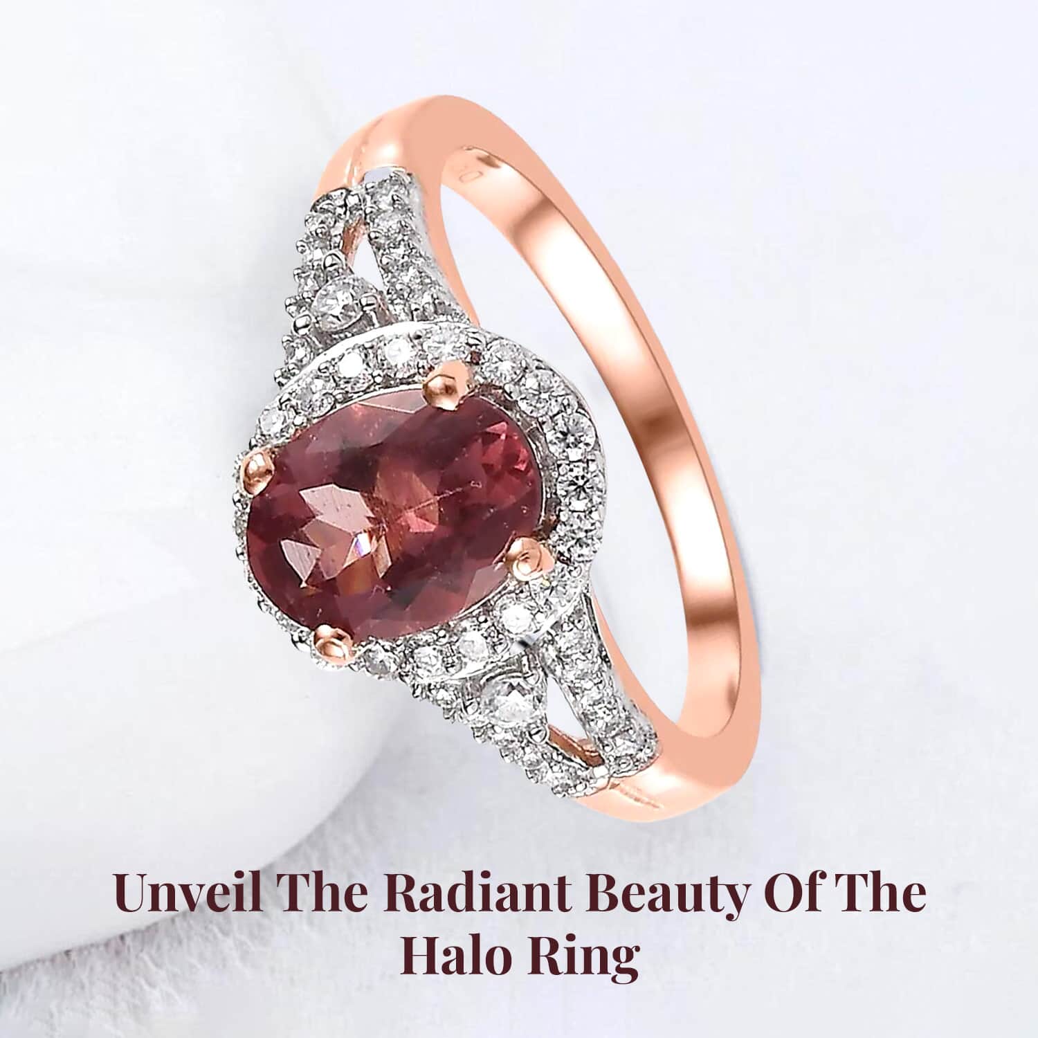 Blush sales sapphire ring