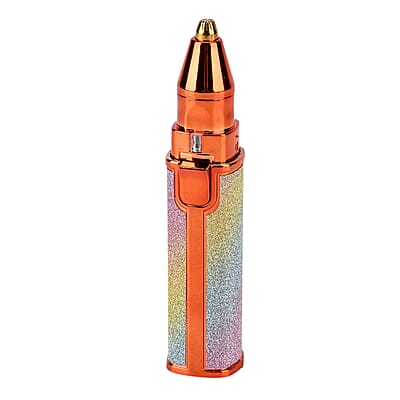Livmore Beautech 2-in-1 Rechargeable Waterproof Lady Shaver with 2 Replaceable Heads and LED Light - Rainbow Color