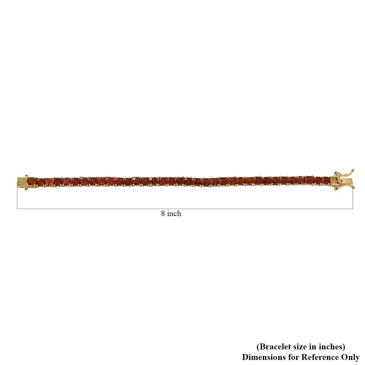Premium Santa Ana Madeira Citrine Tennis Bracelet in Vermeil Yellow Gold Over Sterling Silver (6.50 In) 11.00 ctw