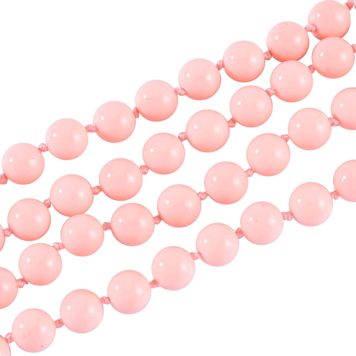 Peach Shell Pearl Endless Necklace (100 Inches) image number 3