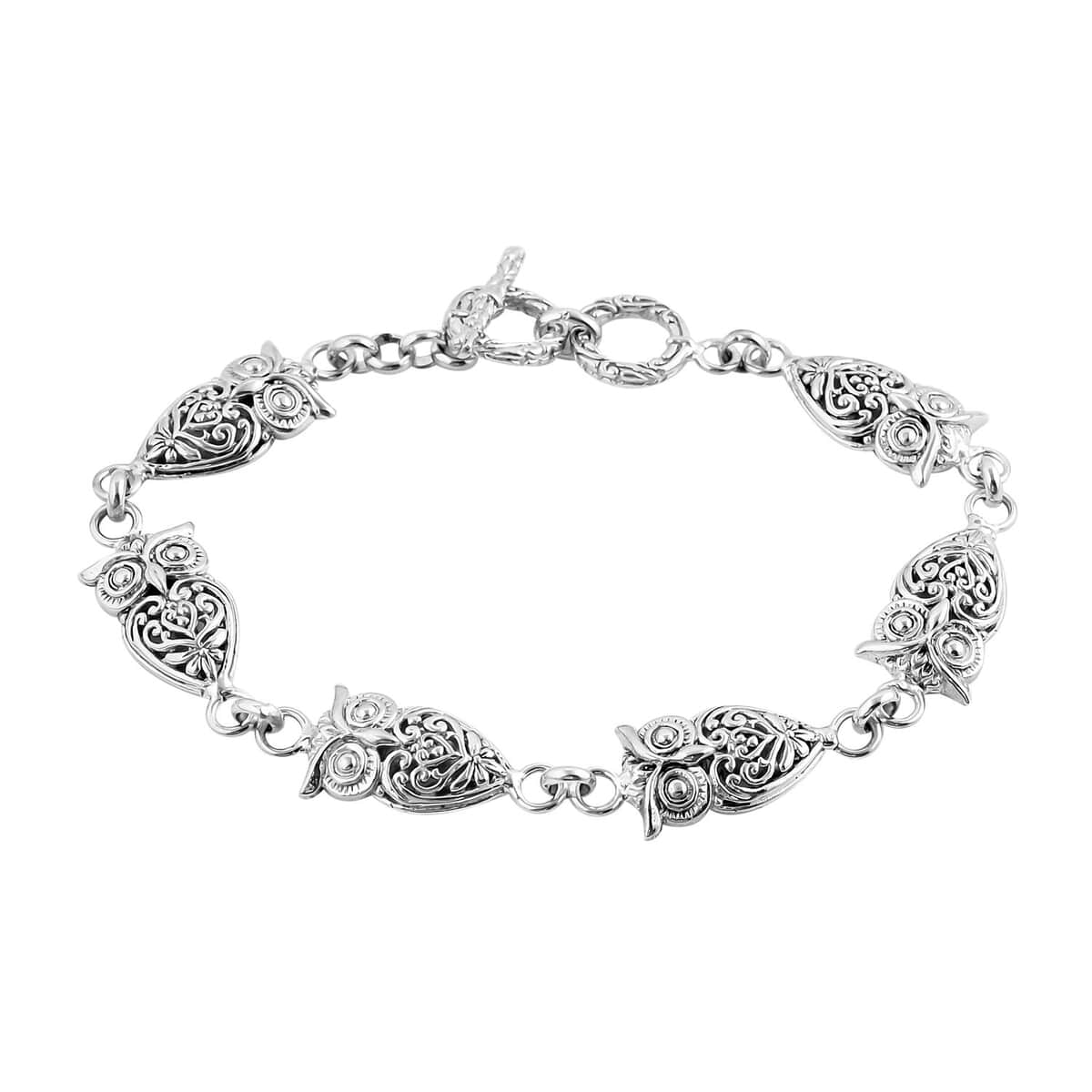 Bali Legacy Sterling Silver Bracelet (7.25 In) 15.70 Grams image number 0