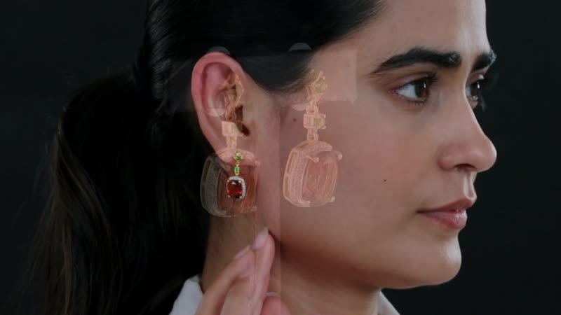 AAA Santa Ana Madeira Citrine and Multi Gemstone Dangle Earrings in Vermeil Yellow Gold Over Sterling Silver 7.10 ctw