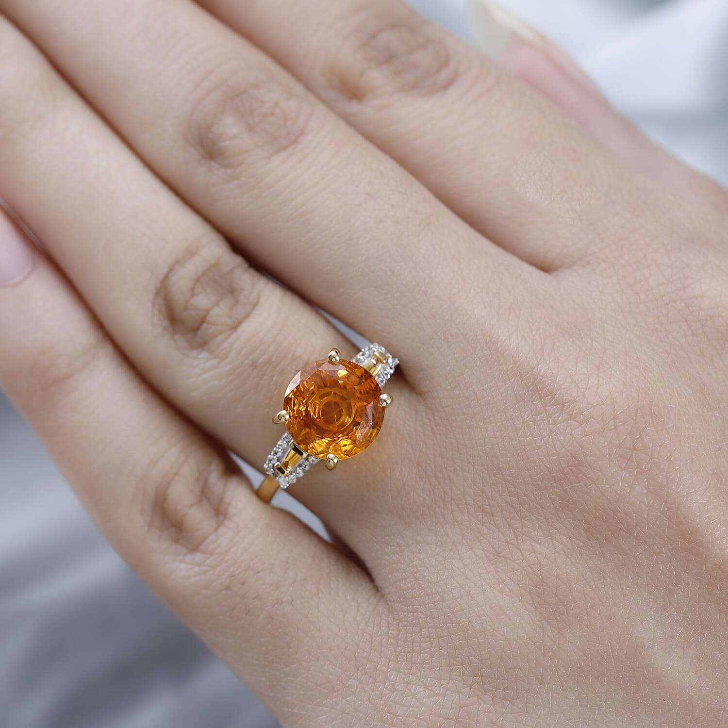 Madeira hot sale citrine ring