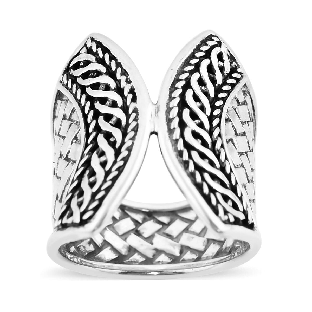 Bali Legacy Heritage Ring in Sterling Silver (Size 8.0) 7.90 Grams image number 0